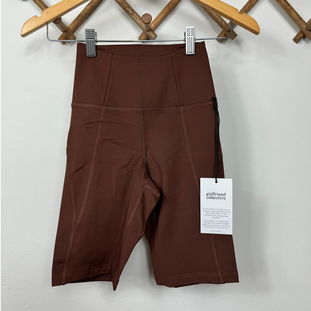 Girlfriend Collective High Rise Bike Shorts Size XXS